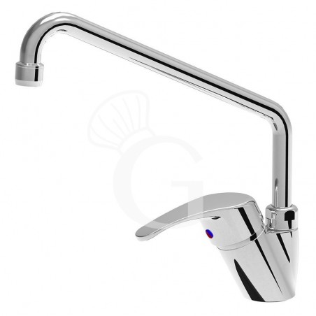 Rubinetto miscelatore monoforo monocomando inclinato canna Ø 18 Rubinetto miscelatore monoforo monocomando inclinato canna Ø 18