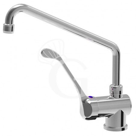Rubinetto miscelatore monoforo orizzontale leva lunga - L 300 mm Rubinetto miscelatore monoforo orizzontale leva lunga - L 300 mm
