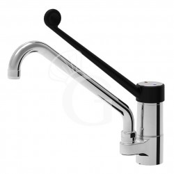 Rubinetto miscelatore monoforo monocomando slim L 200 mm