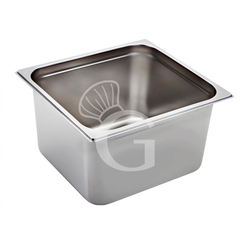 Bacinella in acciaio inox GN2/3 L 353 mm x P 325 mm x H 200 mm 19,3 LT