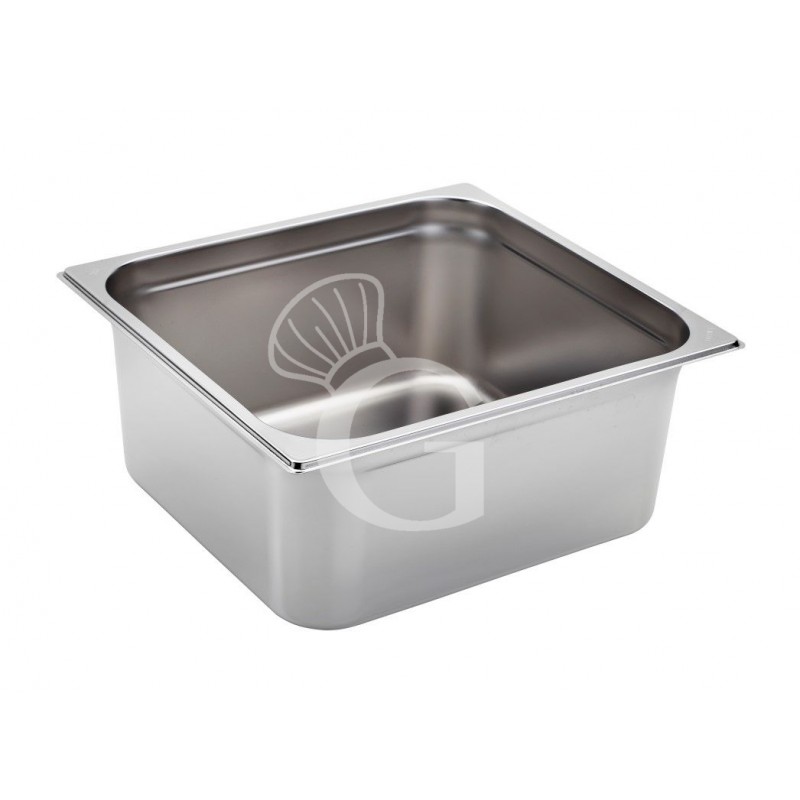 Bacinella in acciaio inox GN2/3 L 353 mm x P 325 mm x H 150 mm 13,6 LT