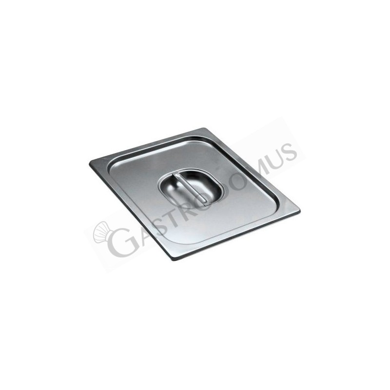 Coperchio in acciaio inox GN1/2 L 325 mm x P 265 mm