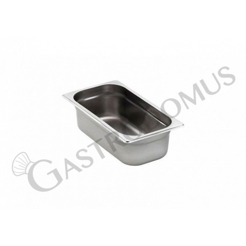 Bacinella in acciaio inox GN1/3 L 325 mm x P 175 mm x H 150 mm 5,9 LT Bacinella in acciaio inox GN1/3 L 325 mm x P 175 mm x H 150 mm 5,9 LT
