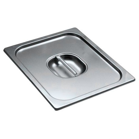 Coperchio in acciaio inox GN1/4 L 265 mm x P 162 mm