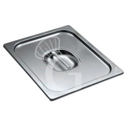 Coperchio in acciaio inox GN1/6 L 176 mm x P 162 mm