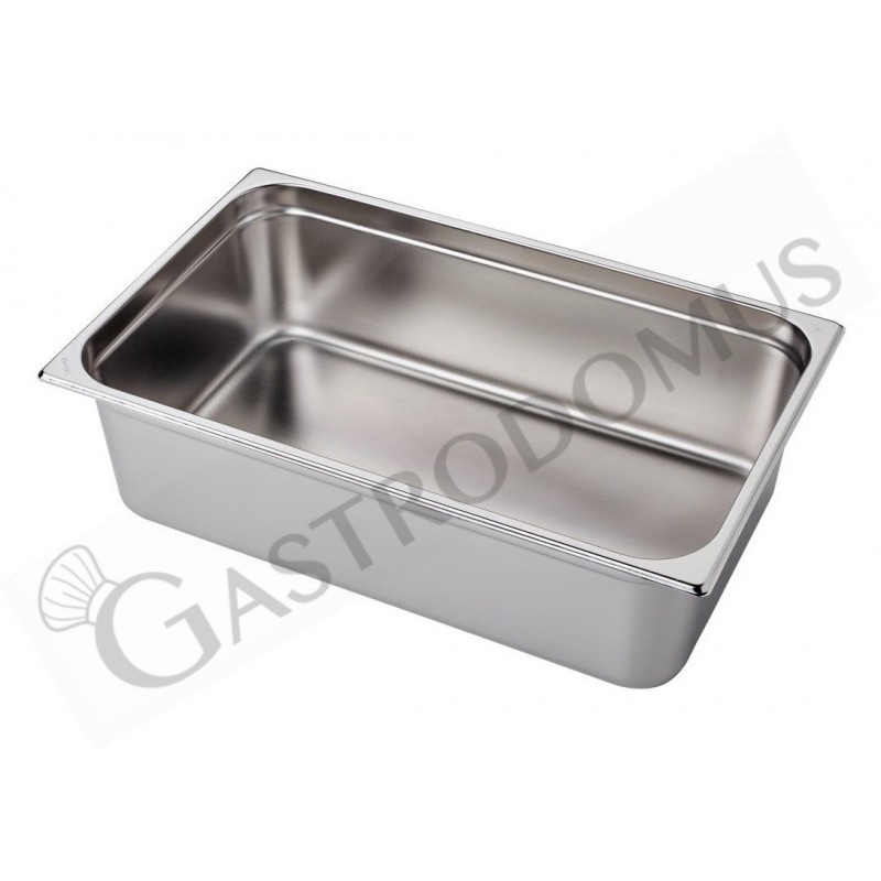 Bacinella in acciaio inox GN1/1 L 530 mm x P 325 mm x H 150 mm 20,6 LT Bacinella in acciaio inox GN1/1 L 530 mm x P 325 mm x H 150 mm 20,6 LT
