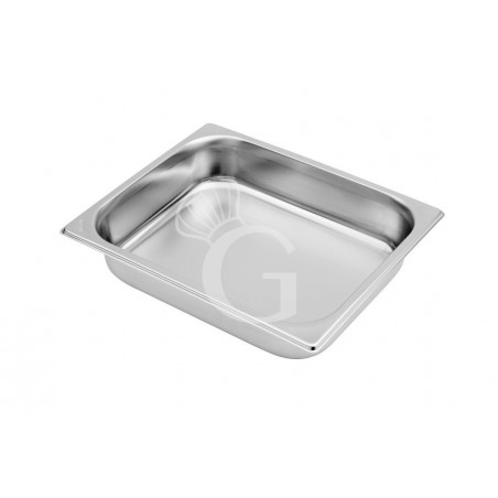 Bacinella in acciaio inox GN1/2 L 325 mm x P 265 mm x H 65 mm 4,2 LT Bacinella in acciaio inox GN1/2 L 325 mm x P 265 mm x H 65 mm 4,2 LT