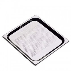 Bacinella forata in acciaio inox GN2/3 L 353 mm x P 325 mm x H 200 mm 19,3 LT