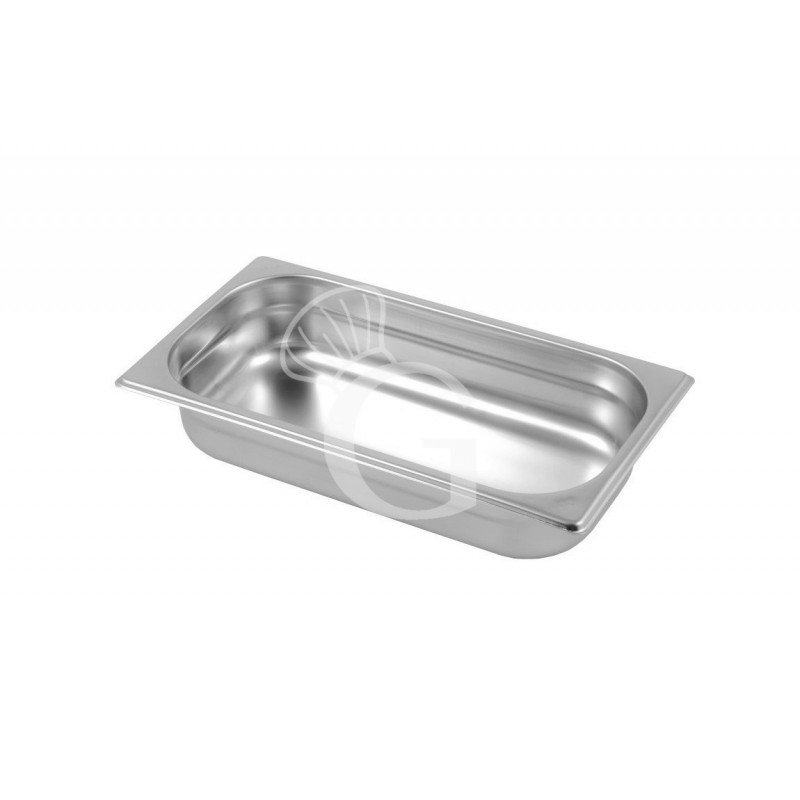 Bacinella in acciaio inox GN1/3 L 325 mm x P 175 mm x H 65 mm 2,5 LT