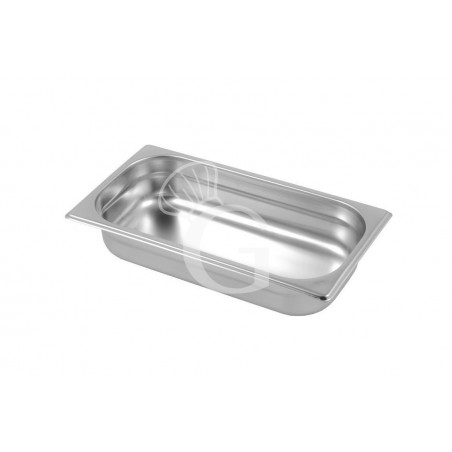 Bacinella in acciaio inox GN1/3 L 325 mm x P 175 mm x H 65 mm 2,5 LT Bacinella in acciaio inox GN1/3 L 325 mm x P 175 mm x H 65 mm 2,5 LT