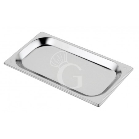 Bacinella in acciaio inox GN1/3 L 325 mm x P 175 mm x H 20 mm 0,7 LT Bacinella in acciaio inox GN1/3 L 325 mm x P 175 mm x H 20 mm 0,7 LT