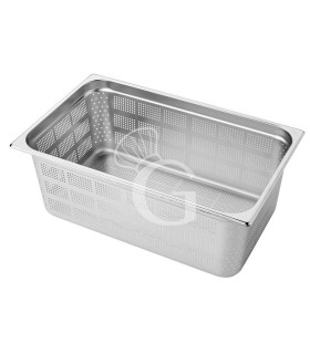 Bacinella forata in acciaio inox GN1/1 L 530 mm x P 325 mm x H 200 mm 30 LT