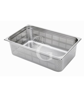 Bacinella forata in acciaio inox GN1/1 L 530 mm x P 325 mm x H 150 mm 20,6 LT
