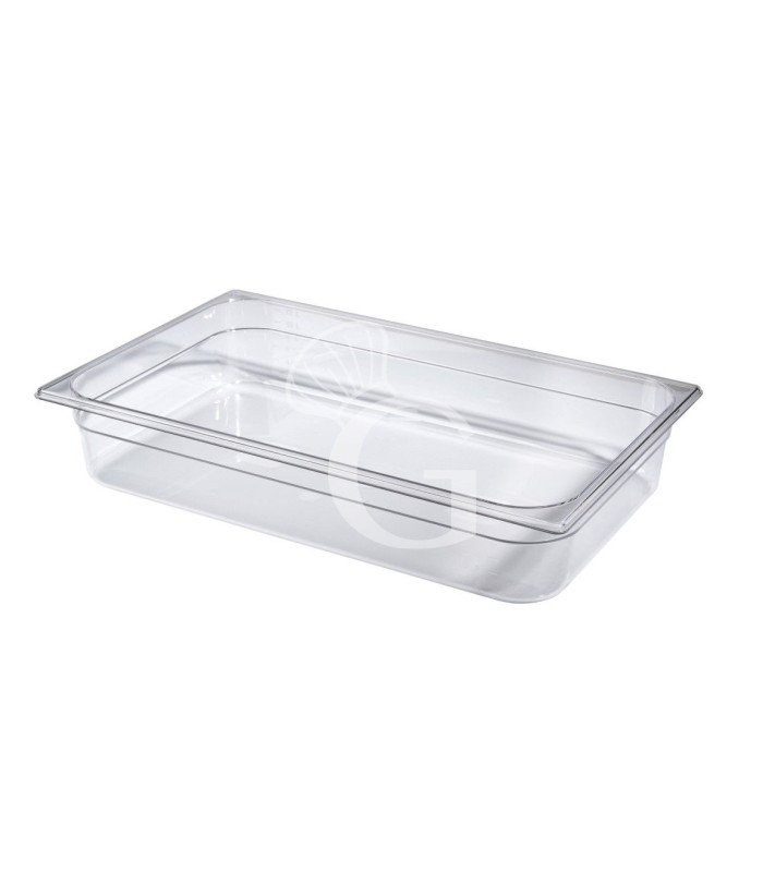 Bacinella in Policarbonato GN1/1 L 530 mm x P 325 mm x H 150 mm 20,6 LT