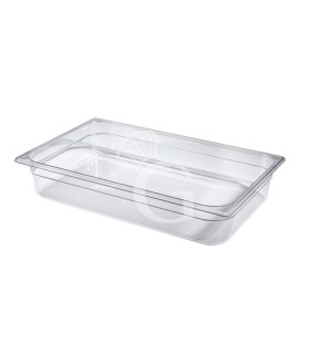 Bacinella in Policarbonato GN1/1 L 530 mm x P 325 mm x H 100 mm 13,3 LT