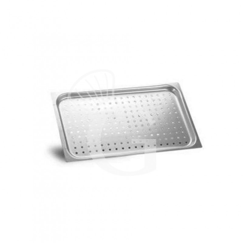 Teglia forata Rettangolare in alluminio GN1/1 L 530 mm x P 325 mm x H 20 mm Teglia forata Rettangolare in alluminio GN1/1 L 530 mm x P 325 mm x H 20 mm