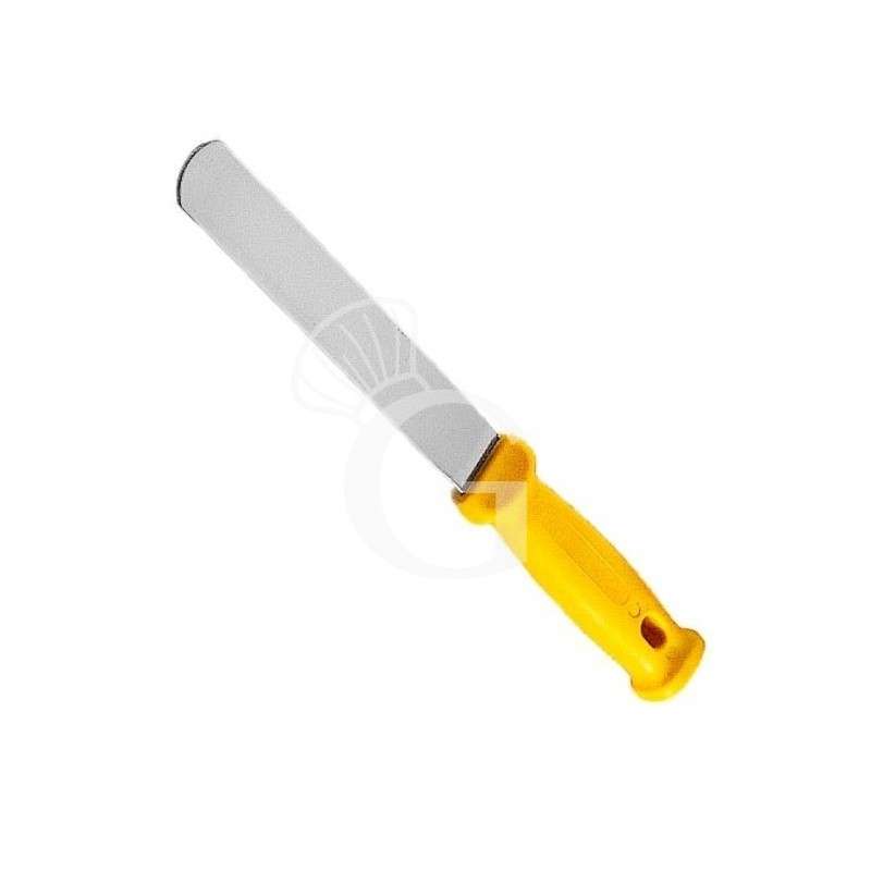 Spatola per spalmare in inox con lunghezza lama di 140 mm