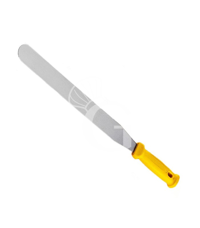 Spatola per spalmare flessibile in inox con lama di lunghezza 30 cm