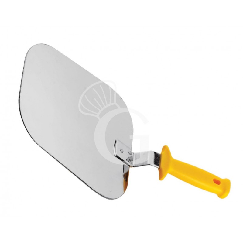 Paletta per pizza in inox di dimensioni 20 x 25 cm