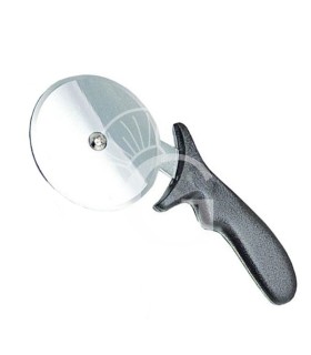 Rotella tagliapizza, acciaio inox, diametro 10 cm e lunghezza 24 cm