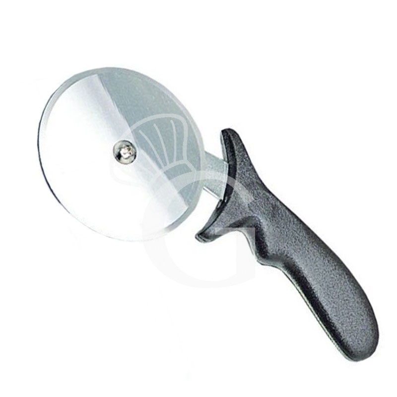 Rotella tagliapizza, acciaio inox, diametro 10 cm e lunghezza 24 cm Rotella tagliapizza, acciaio inox, diametro 10 cm e lunghezza 24 cm