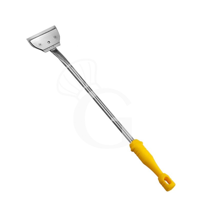 Raschietto per griglie e piastre in inox 11 cm e altezza 60 cm