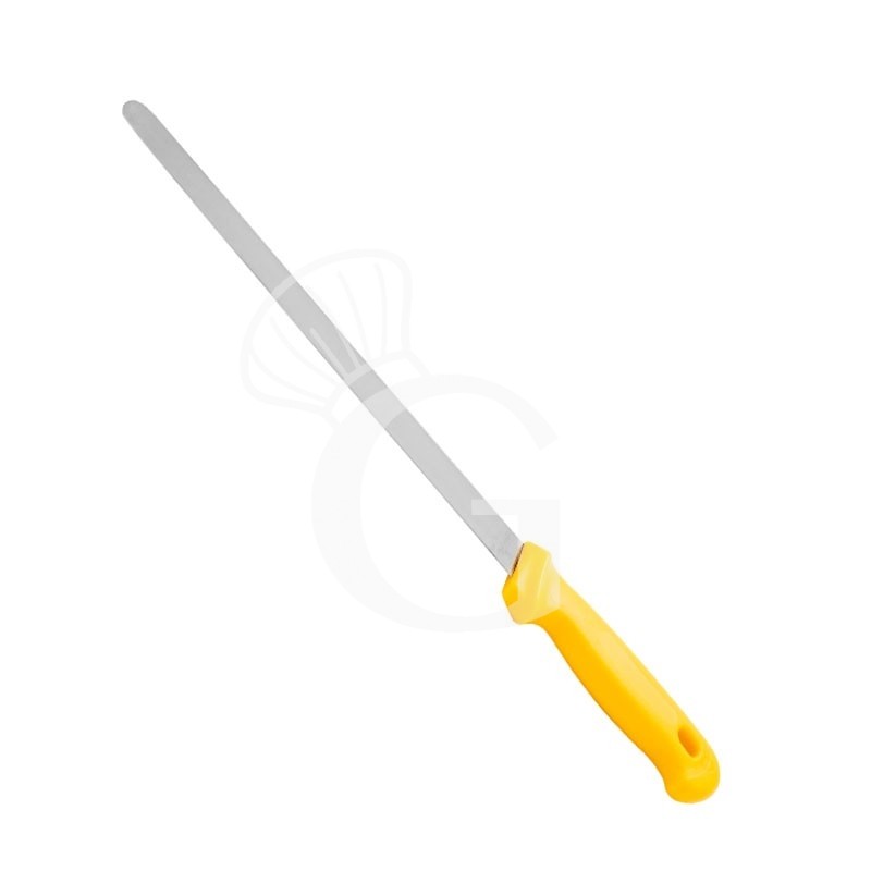 Coltello per prosciutto crudo professionale in inox con lama di lunghezza 280 mm