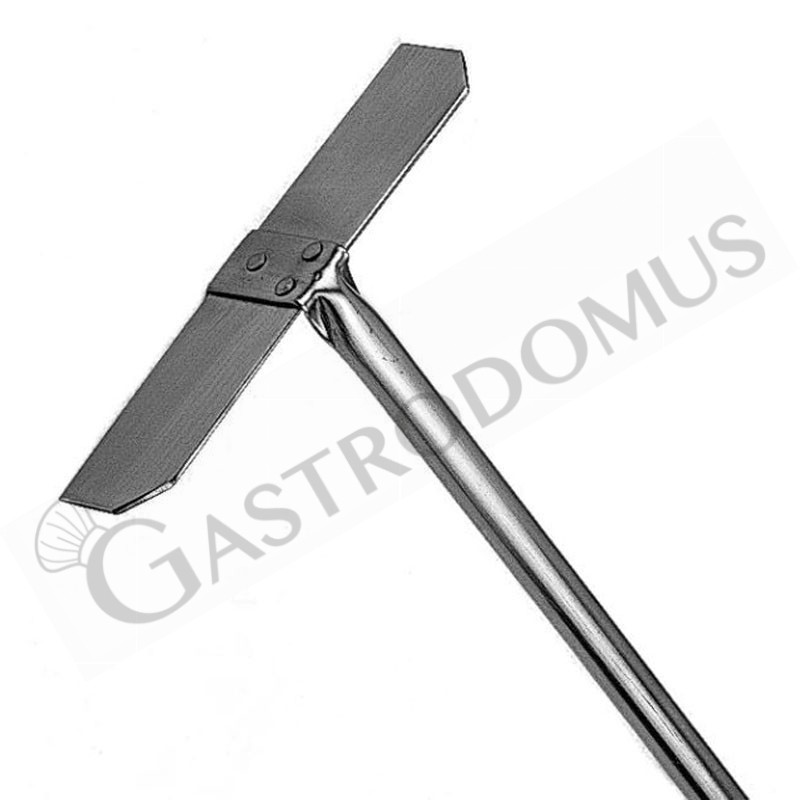 Raschietto in inox per forno a legna - altezza 170 cm Raschietto in inox per forno a legna - altezza 170 cm