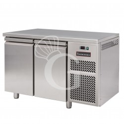 Tavolo Refrigerato 2 porte Prof. 800 mm 0°C/+10°C classe energetica A