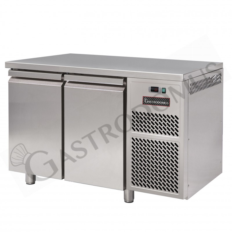 Tavolo Refrigerato 2 porte Prof. 800 mm 0°C/+10°C classe energetica A