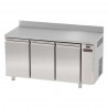 Tavolo frigo per gastronomia 3 porte alzatina Prof. 700 mm -18°C/-22°C motore remoto classe energetica G