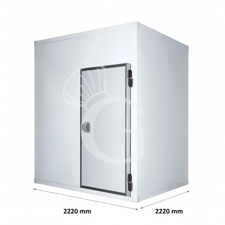 ella frigorifera negativa con pavimento - L 2220 mm x P 2220 mm x H 2620 mm ella frigorifera negativa con pavimento - L 2220 mm x P 2220 mm x H 2620 mm