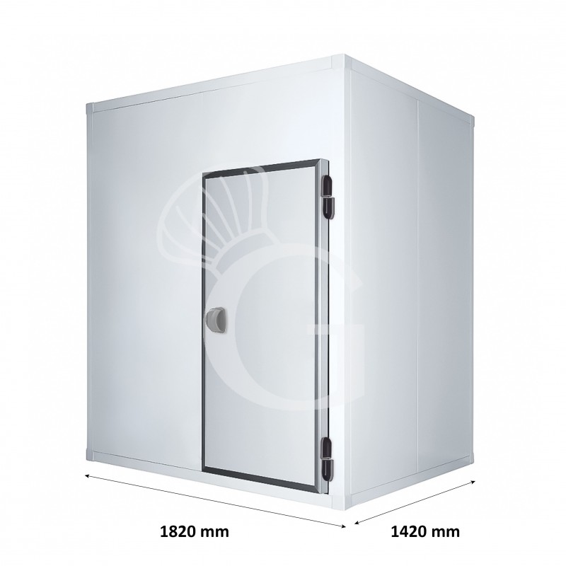 Cella frigorifera negativa con pavimento - L 1820 mm x P 1420 mm x H 2420 mm Cella frigorifera negativa con pavimento - L 1820 mm x P 1420 mm x H 2420 mm