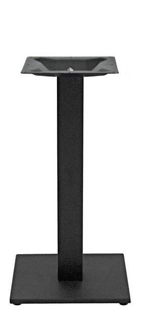Base in ghisa verniciata 55x55, altezza 72 cm