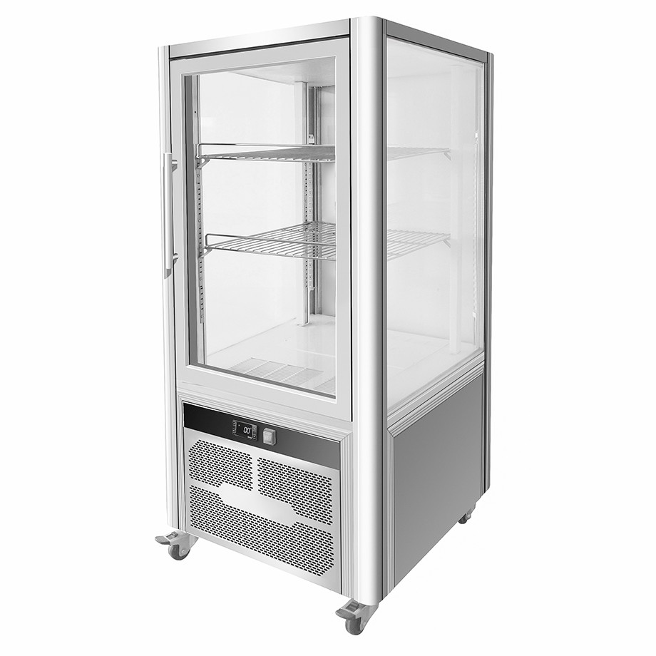 Espositore Refrigerato Pasticceria Ventilato 200 LT +2°C/+8°C