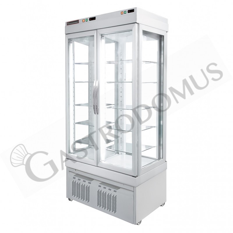 Espositore Refrigerato Pasticceria Ventilato 550 LT -25°C/+5°C 2 porte