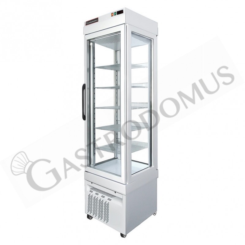 Espositore Refrigerato Pasticceria Ventilato 250 LT -25°C/+5°C 4 lati vetro Espositore Refrigerato Pasticceria Ventilato 250 LT -25°C/+5°C 4 lati vetro