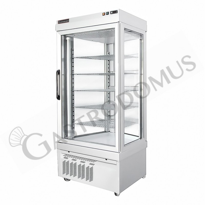 Espositore Refrigerato Pasticceria Statico 630 LT +2°C/+10°C 4 lati vetro Espositore Refrigerato Pasticceria Statico 630 LT +2°C/+10°C 4 lati vetro