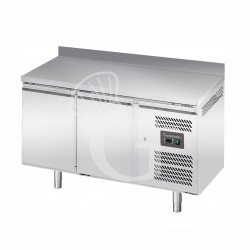 Tavolo Refrigerato Pasticceria 2 porte alzatina 600 x 400 mm -2°C/+8°C classe energetica C
