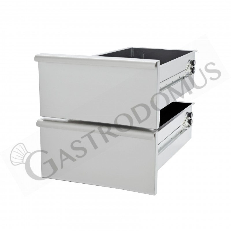 Coppia di cassetti per base da 60 cm - L 60 cm x P 49 cm x H 40 cm Coppia di cassetti per base da 60 cm - L 60 cm x P 49 cm x H 40 cm