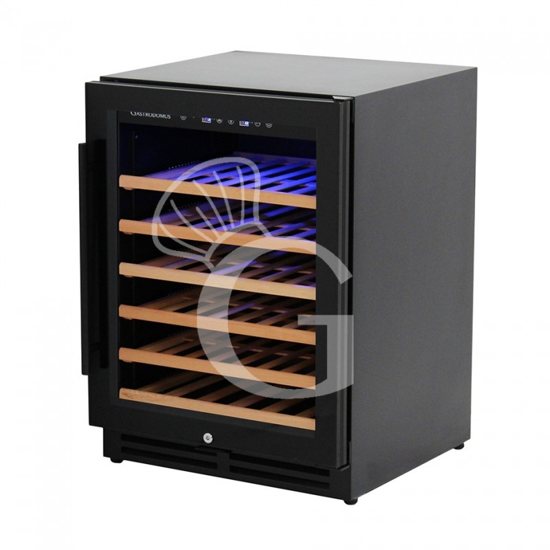 Cantina Vino da incasso Ventilata 150 LT 6 ripiani capacità 46 bottiglie +5°C/+22°C