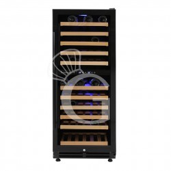 Cantina Vino da incasso Ventilata doppia temperatura 280 LT 11 ripiani 121 bottiglie +5°C/+22°C
