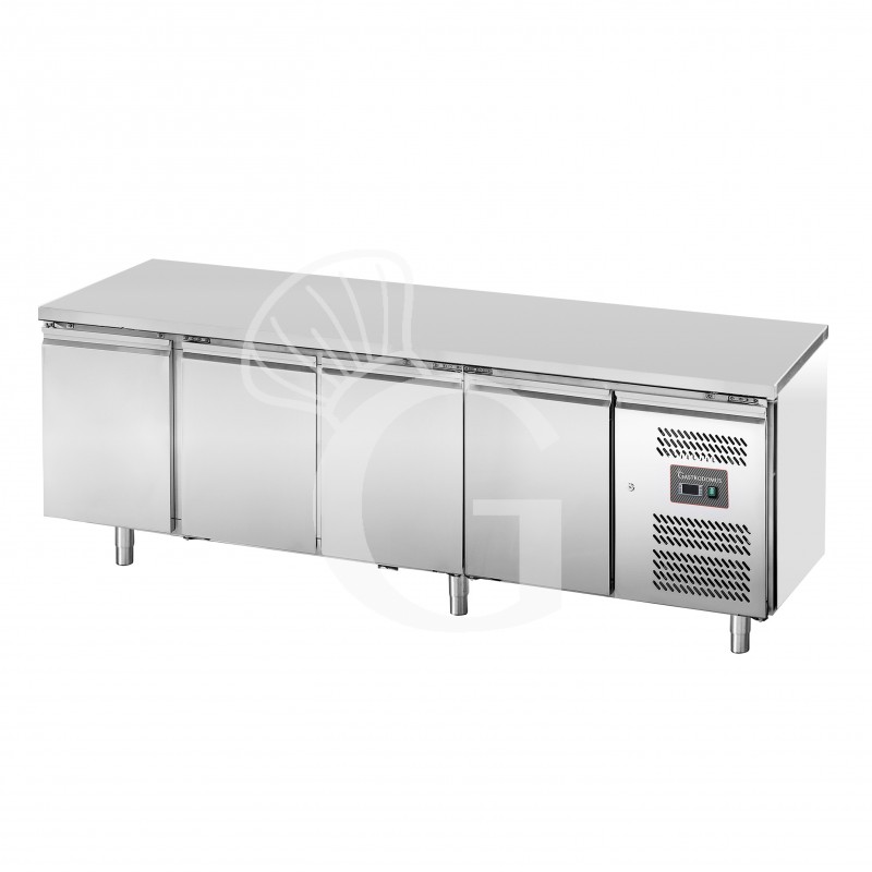 Tavolo refrigerato 4 porte Prof. 600 mm -2°C/+8°C classe energetica C