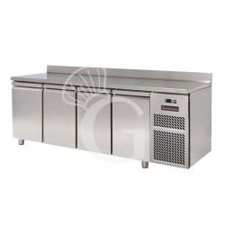 Tavolo Refrigerato 4 porte alzatina Prof. 800 0°C/+10°C classe energetica D