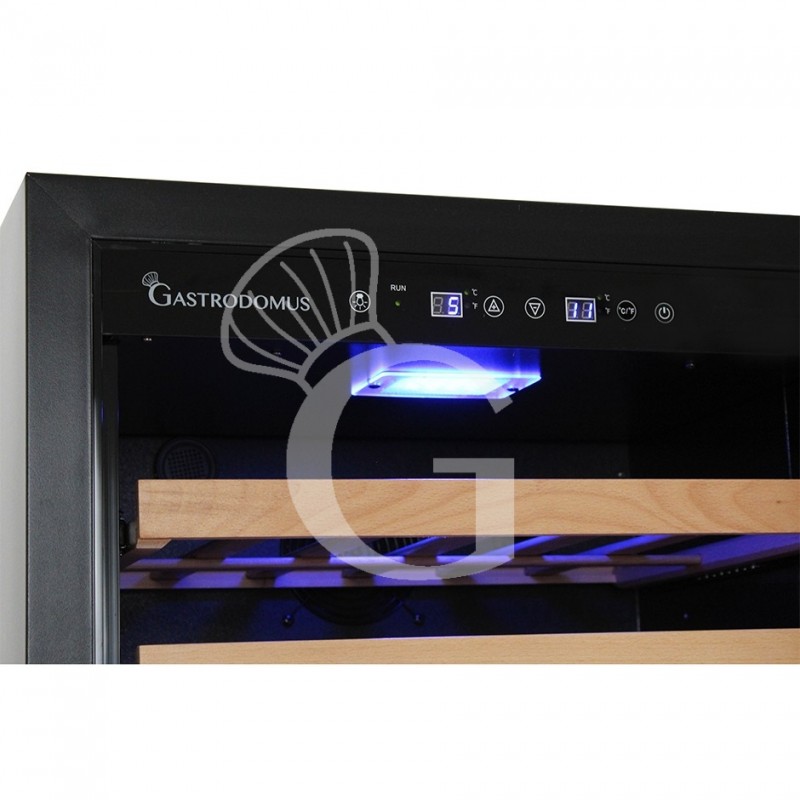 Cantina Vino Ventilata 288 LT 13 ripiani capacità 81 bottiglie +5°C/+12°C