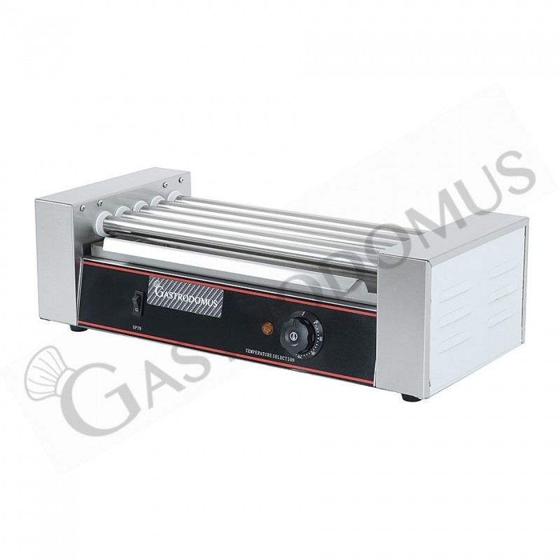 Gira Wurstel 1400 W 5 rulli L 560 mm x P 330 mm x H 178 mm