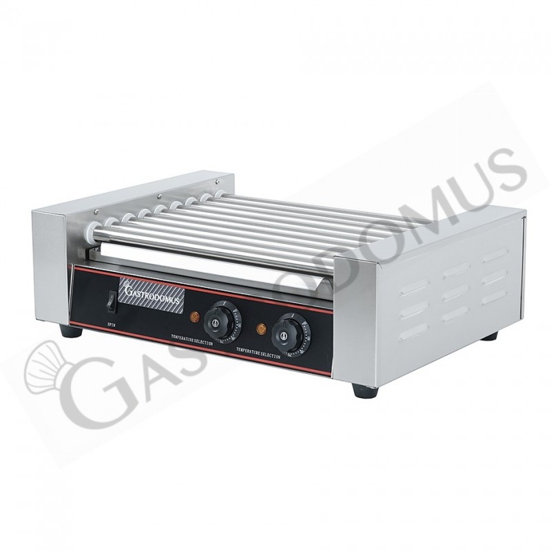 Gira wurstel 9 rulli 1800 W L 560 mm x P 410 mm x H 178 mm