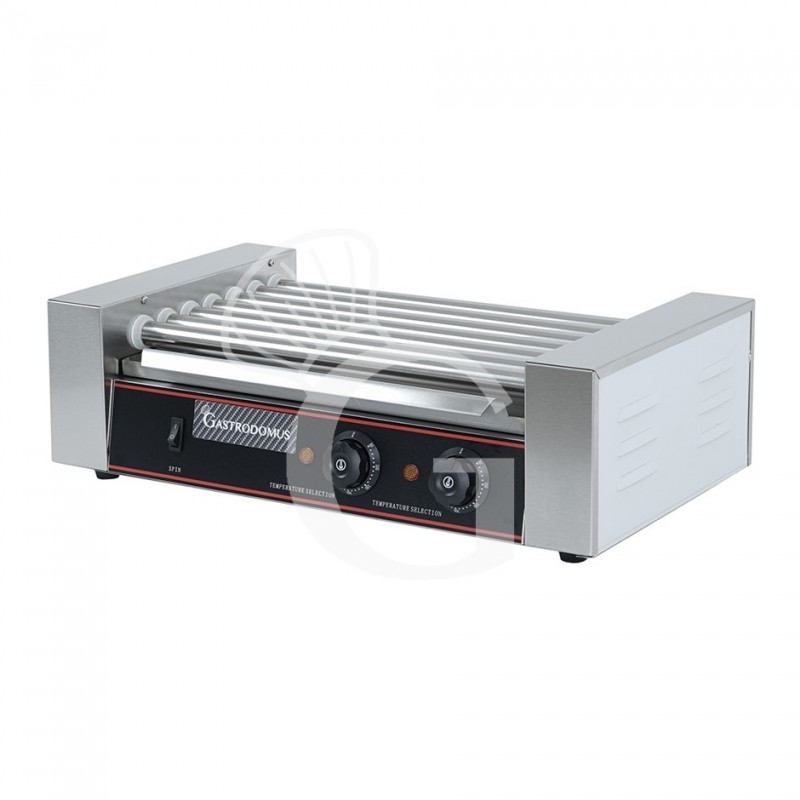 Gira wurstel 1400 W 7 rulli L 560 mm x P 330 mm x H 178 mm