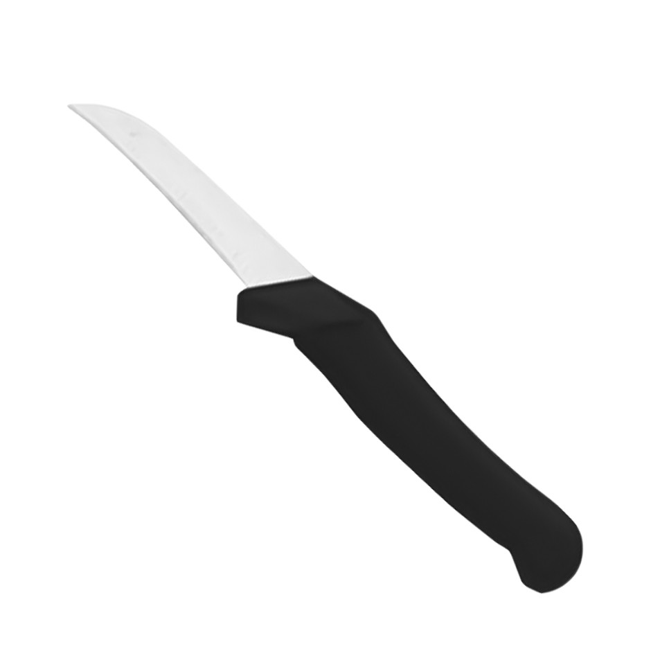 Coltello verdura in acciaio inox lama L 70 mm peso 0,8 Kg