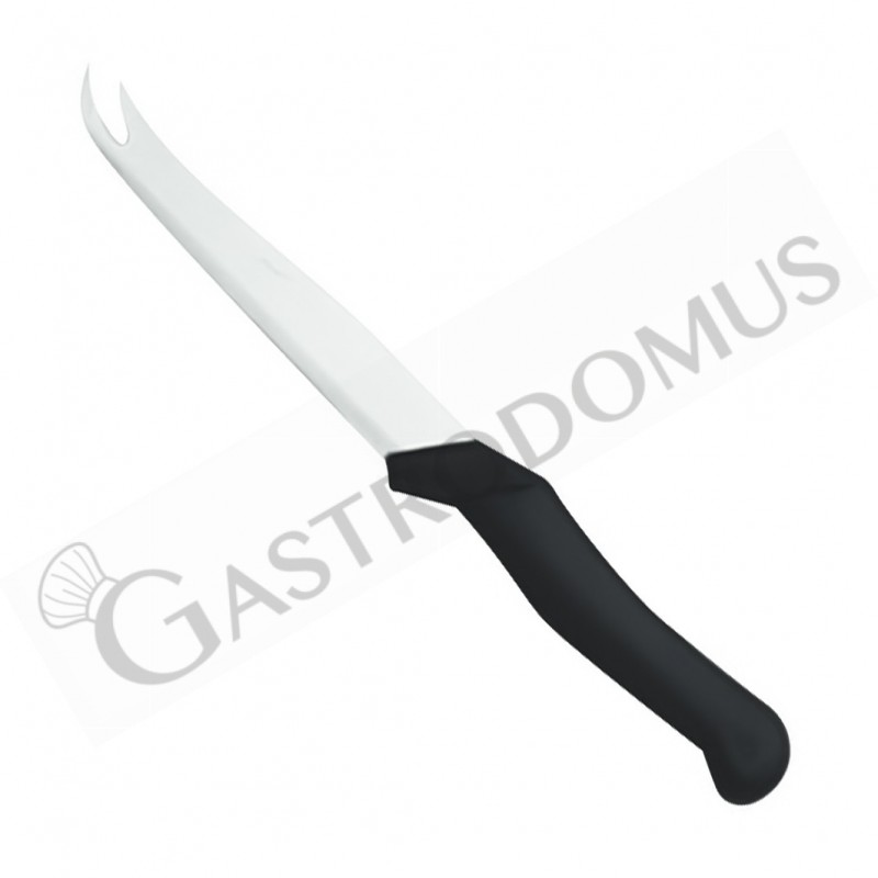 Coltello formaggio a 2 punte acciaio inox lama L 120 mm peso 0,8 Kg